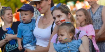 Polsko-ukraińskie świętowanie nad jeziorem ZDJĘCIA