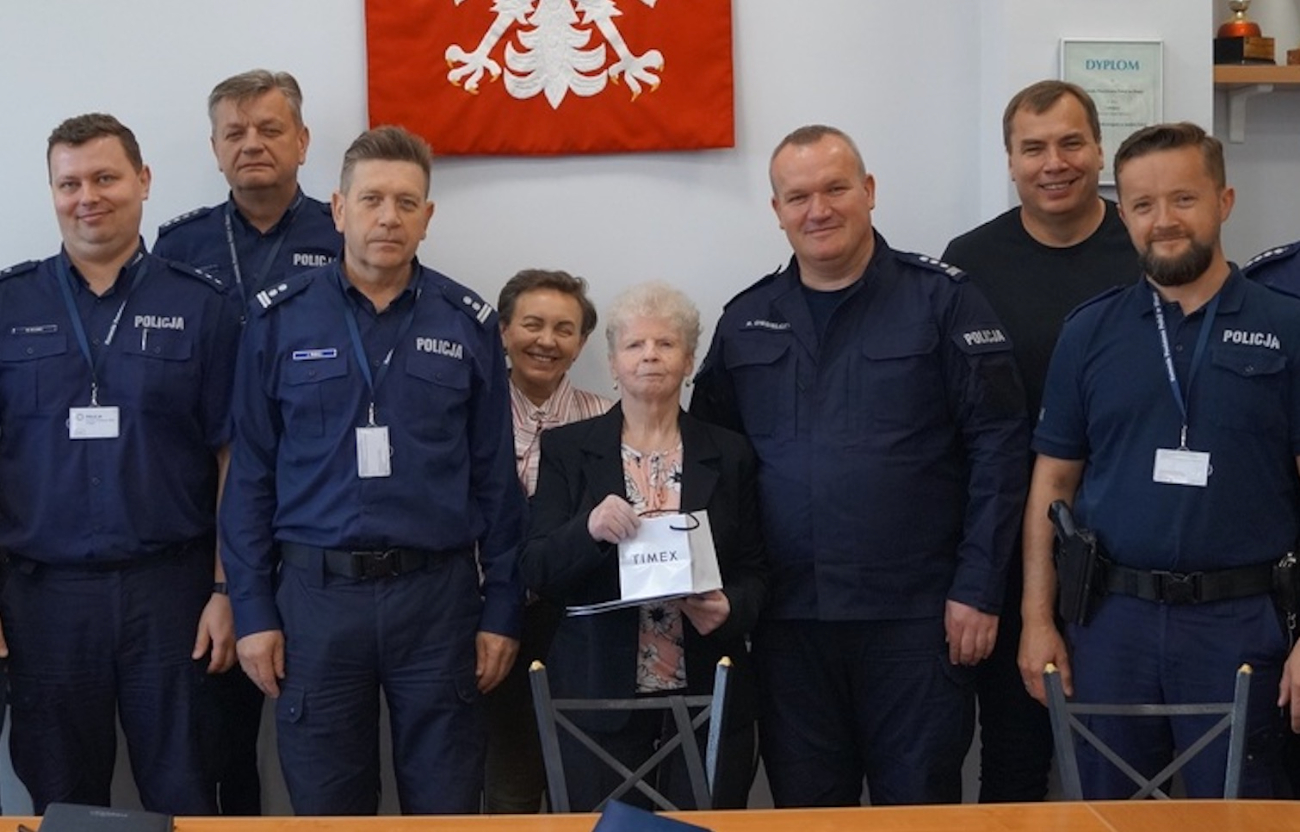 33 lata pracowała w komendzie. „Zawsze uśmiechnięta i uczynna”