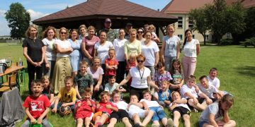 Piknik klasy III w szkole w Cieninie Kościelnym