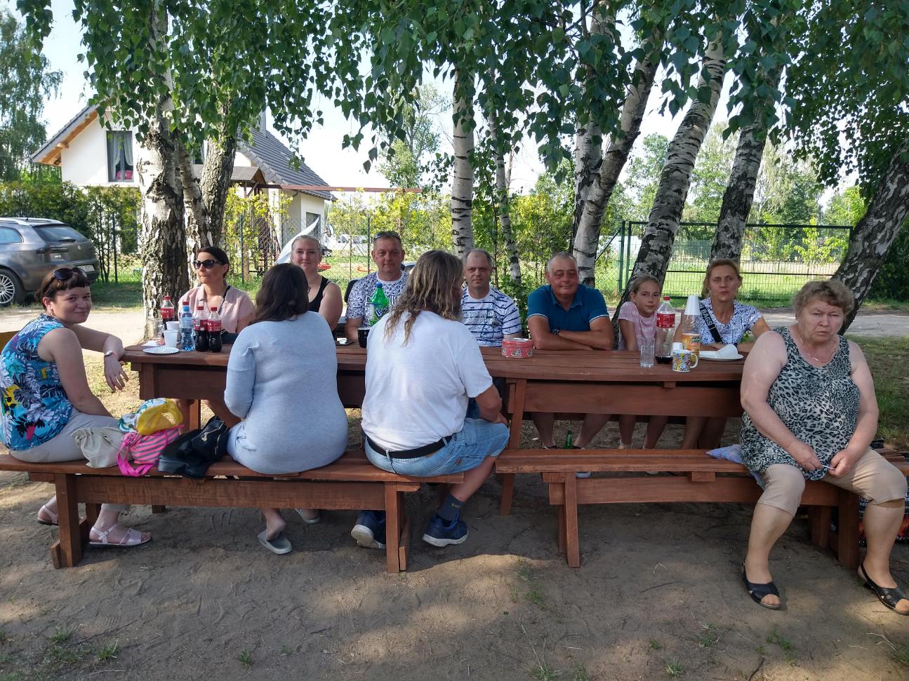 Szparagi królowały na stole w Gółkowie