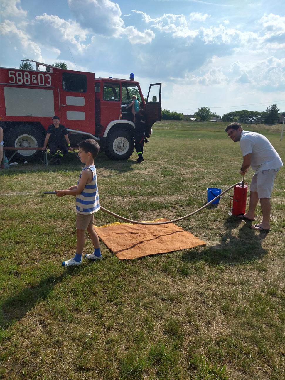 Szparagi królowały na stole w Gółkowie