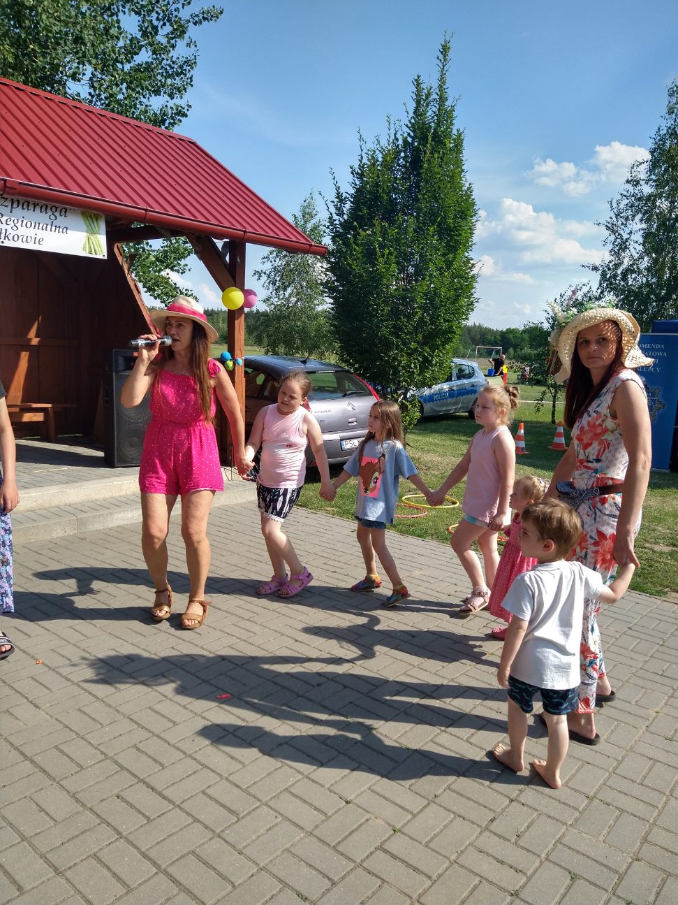 Szparagi królowały na stole w Gółkowie