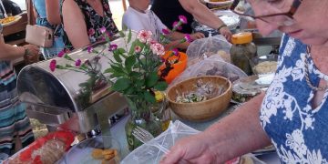 Szparagi królowały na stole w Gółkowie