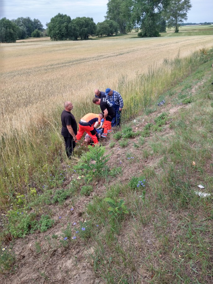 Groźny wypadek w Policku