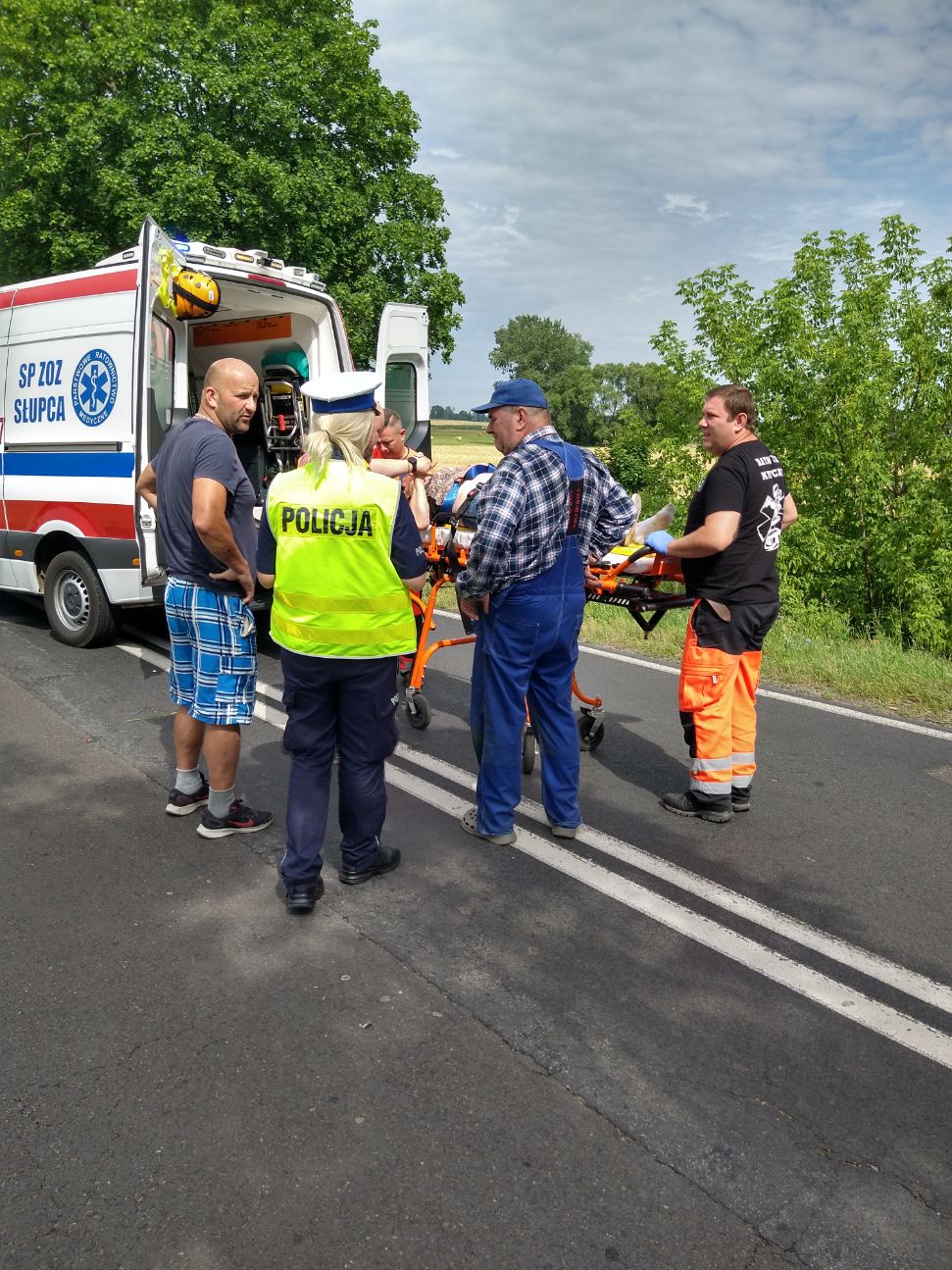 Groźny wypadek w Policku