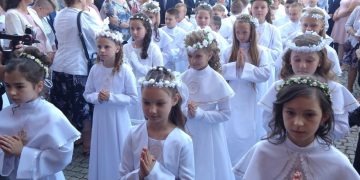 I Komunia św. w Lądku