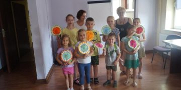 Pierwsze wakacyjne warsztaty plastyczne