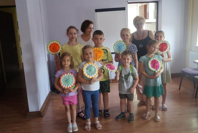 Pierwsze wakacyjne warsztaty plastyczne