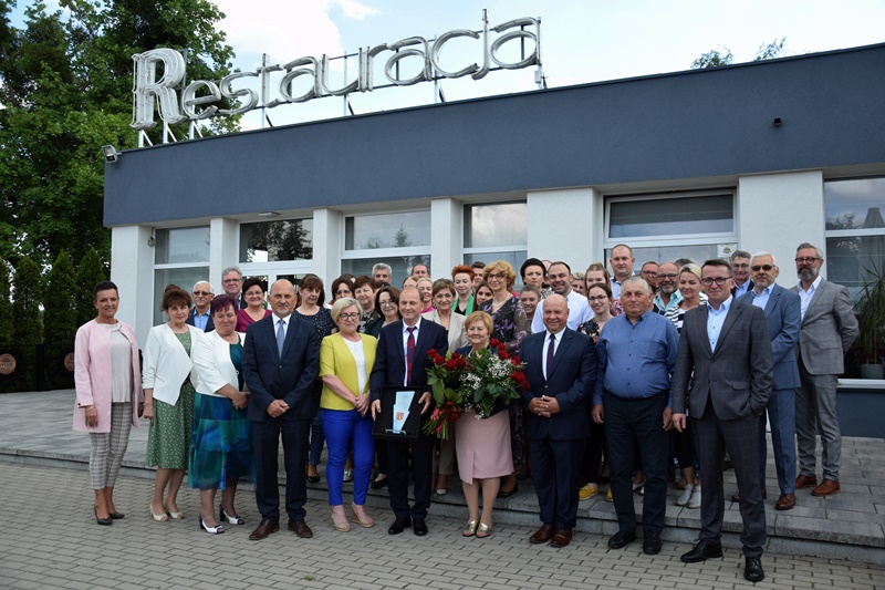 Pożegnali sekretarza gminy