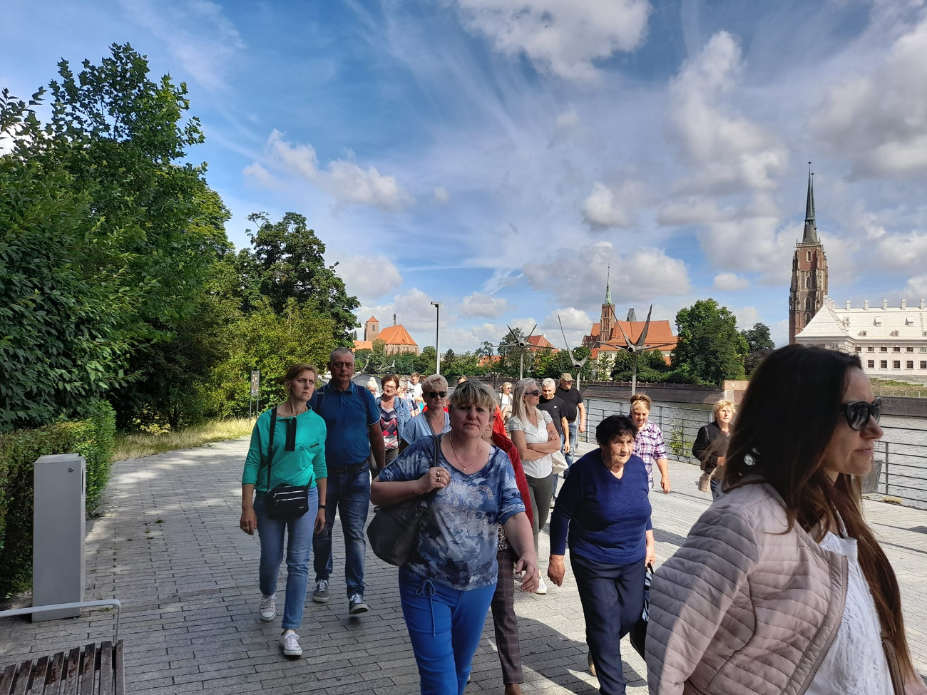 Mieszkańcy Gółkowa na wycieczce