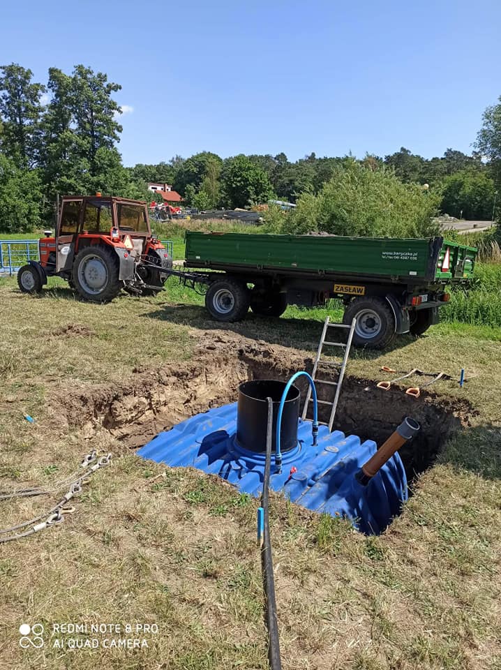 Budują już słupecką tężnię