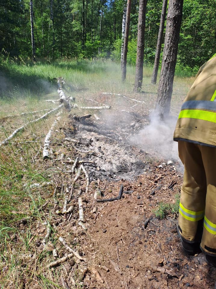 Strażacy chwalą turystów. „Takie zachowanie zasługuje na uznanie”