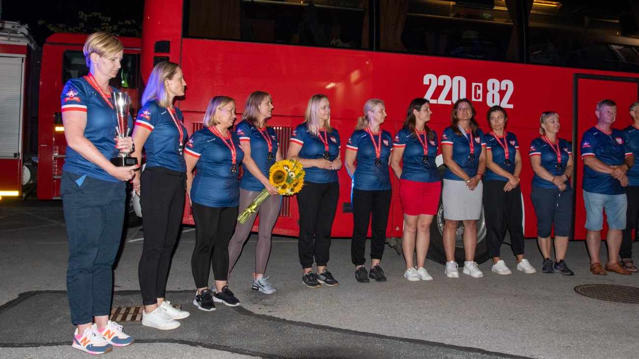 Z olimpiady wrócili do domu. Huczne powitanie w Lądku