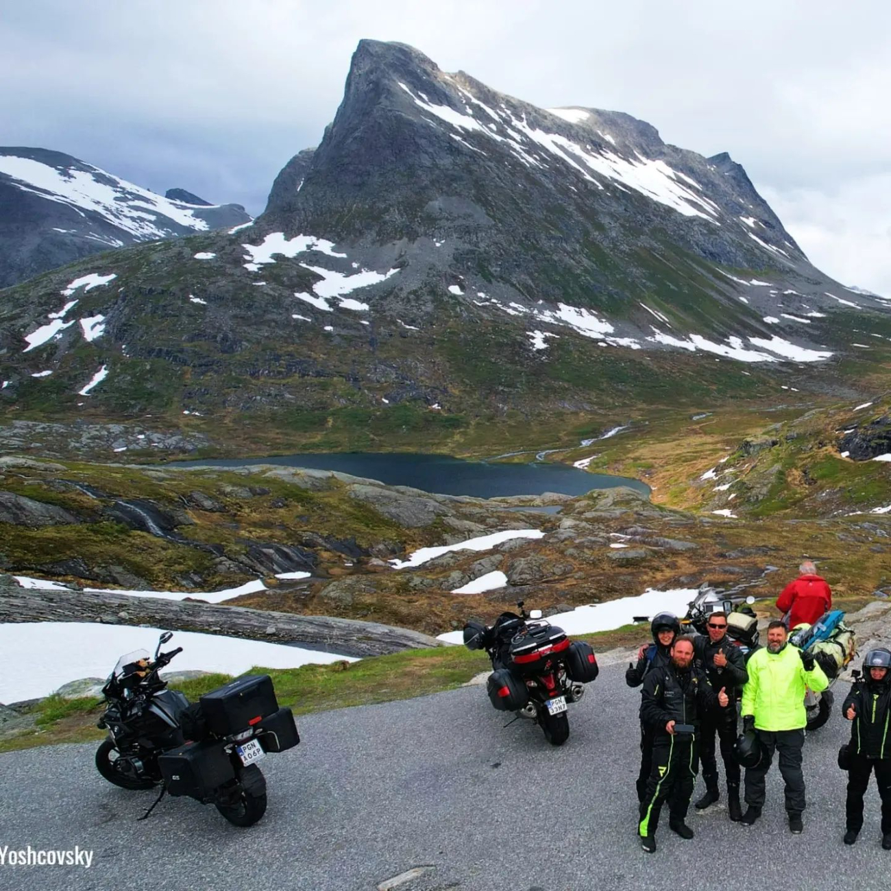 Motocyklami po Norwegii. Ciekawa wyprawa słupczan ZDJĘCIA