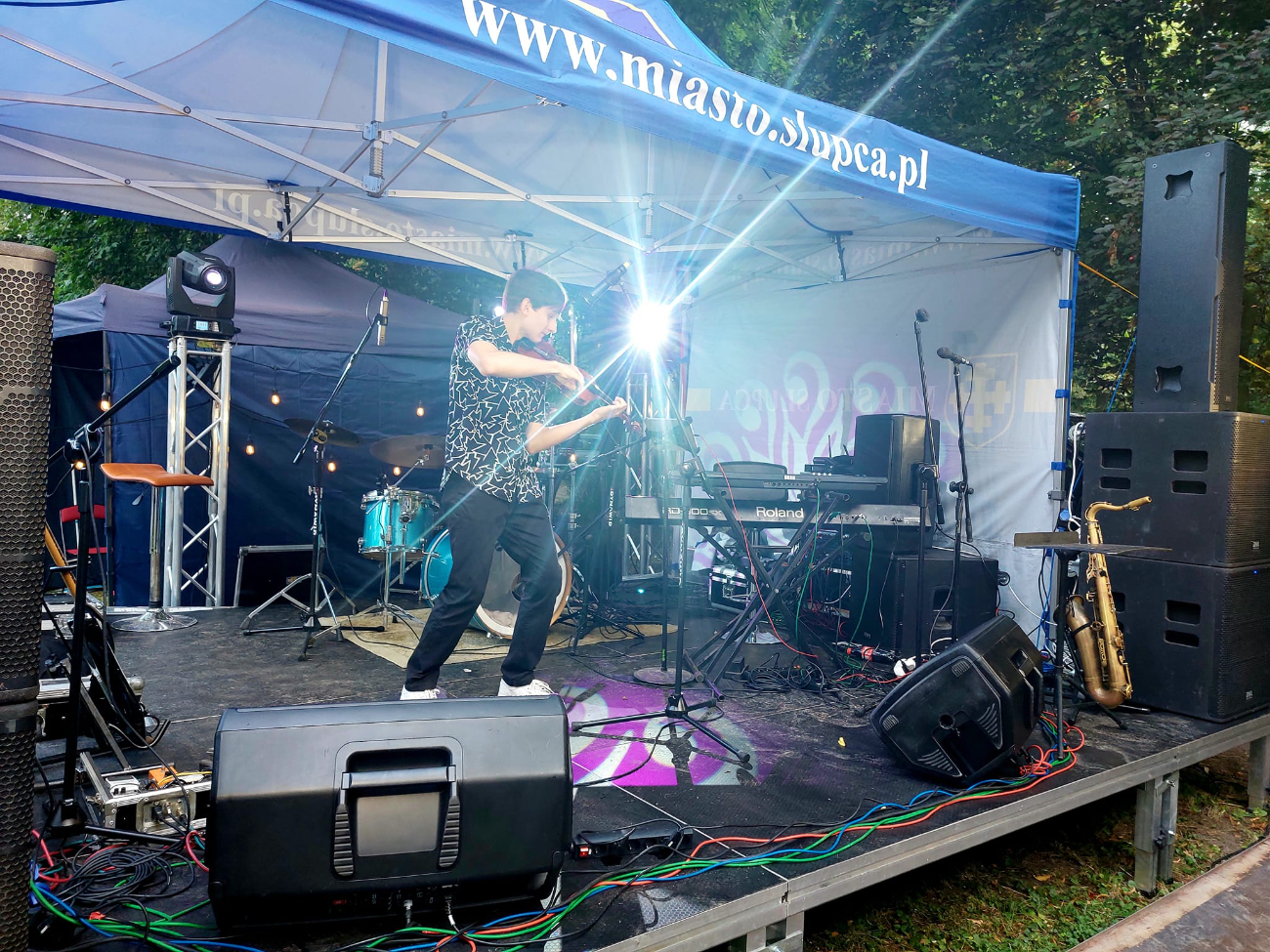 Działo się na Skwerze Szeluty. Zobacz zdjęcia