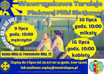 Wawrzynkowa siatkówka plażowa. Jutro koniec zapisów!