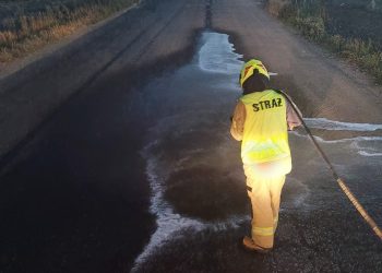 Strażacy interweniowali w Powidzu