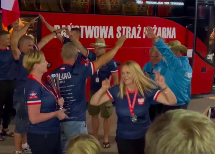 Z olimpiady wrócili do domu. Huczne powitanie w Lądku