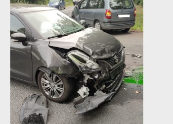 Wypadek na K92. Jedna osoba w szpitalu