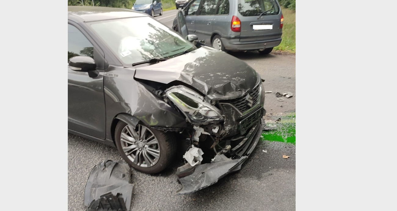 Wypadek na K92. Jedna osoba w szpitalu