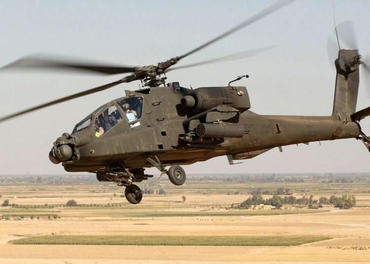 RMF informuje: Apache z Powidza lądował na polu pszenicy