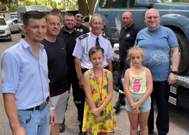 „Po drodze widzieliśmy potężne zniszczenia”