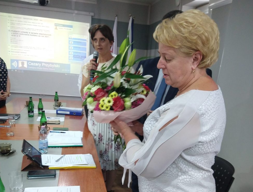 Kolejne absolutorium dla Grażyny Kazuś