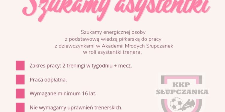 Asystentka pilnie potrzebna!