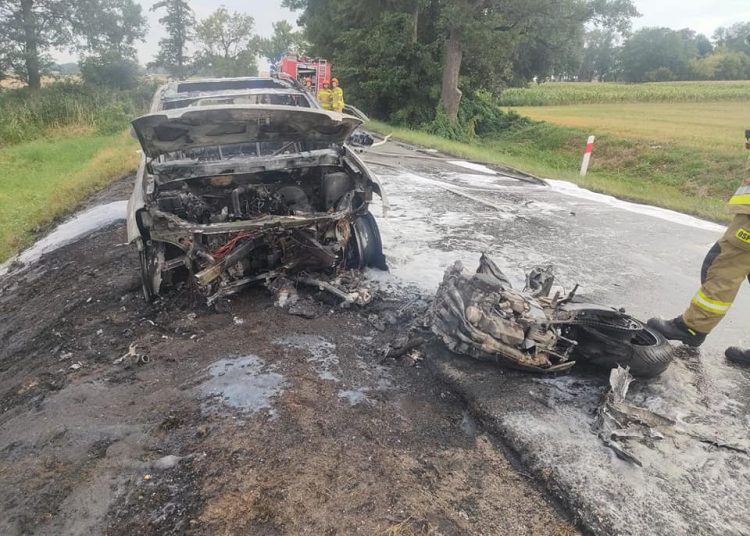 Tragedia na drodze. Motocyklista był mieszkańcem sąsiedniego powiatu