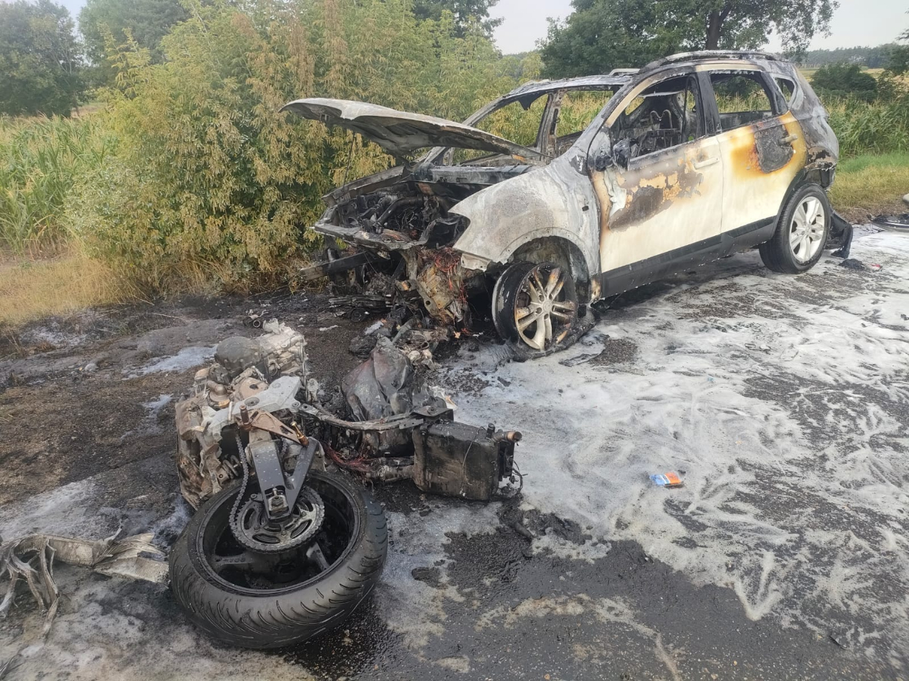 Tragedia na drodze. Motocyklista był mieszkańcem sąsiedniego powiatu