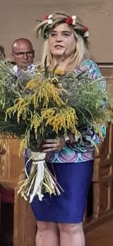 Dożynki parafialne w Kowalewie Op.