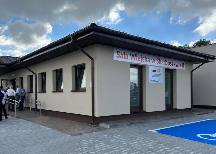 Skarboszewo: Powstała piękna sala wiejska