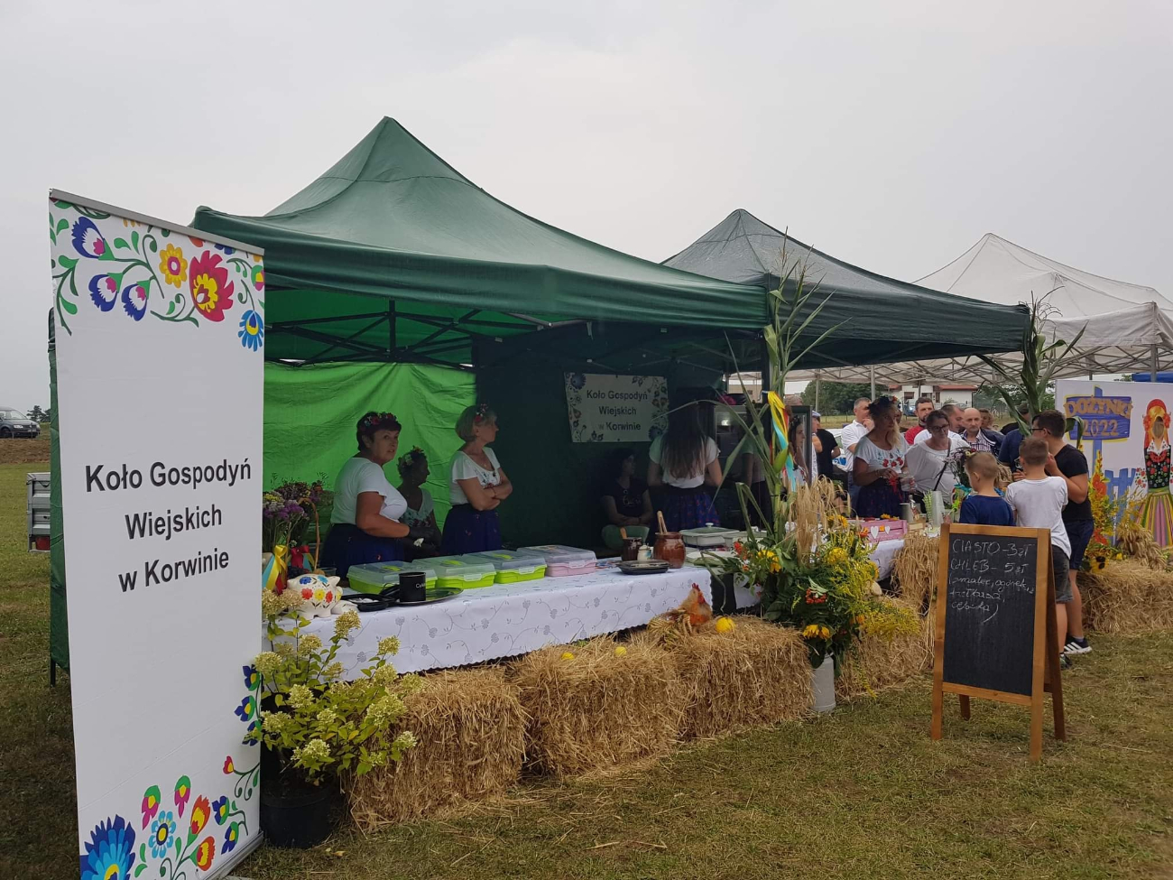 Dożynki parafialne w Młodojewie