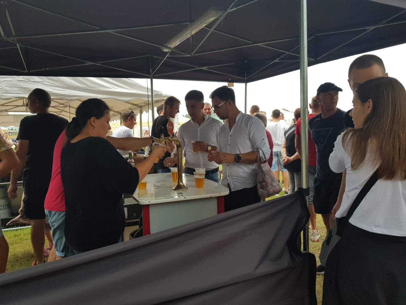 Dożynki parafialne w Młodojewie