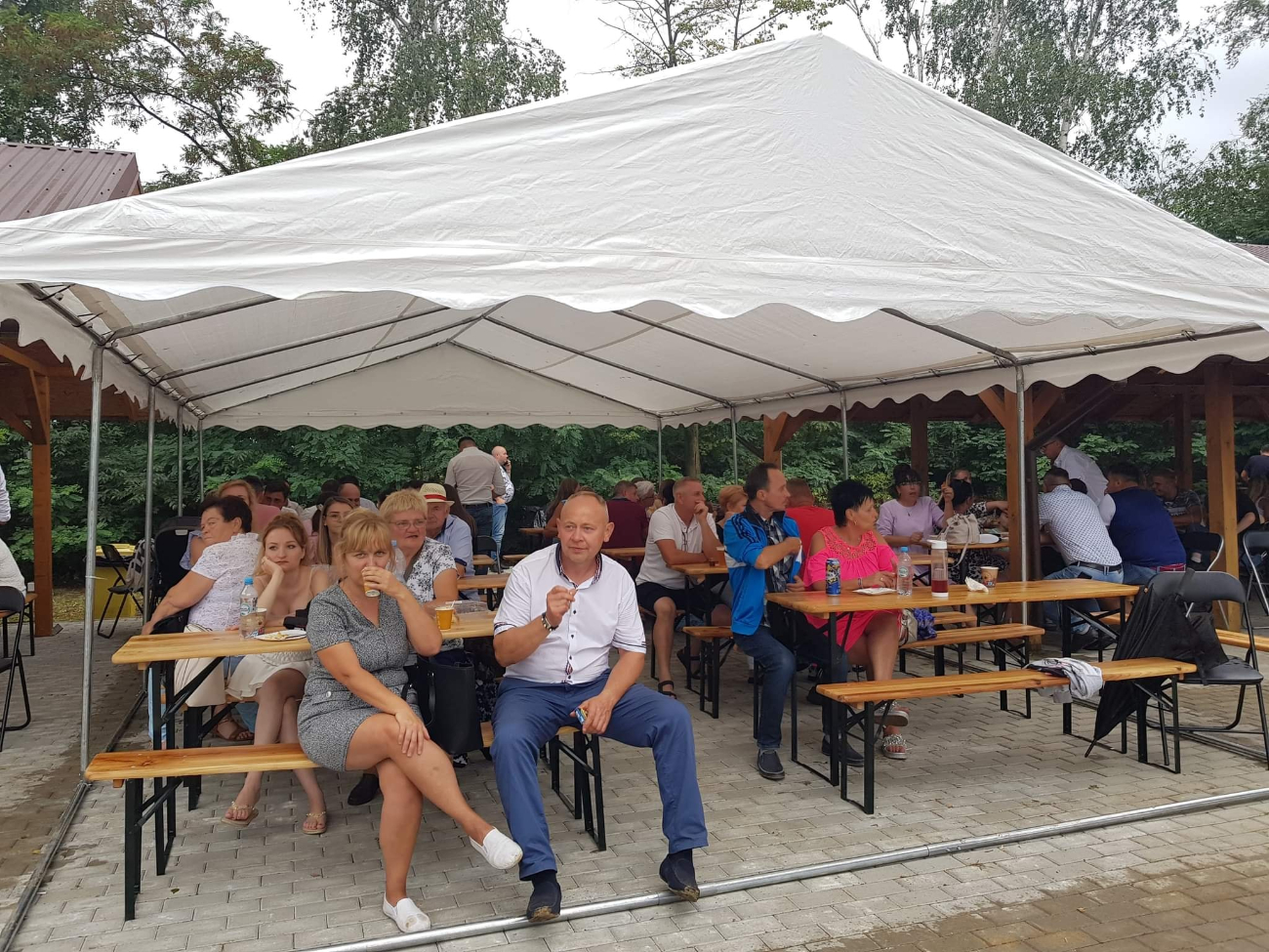 Dożynki parafialne w Młodojewie