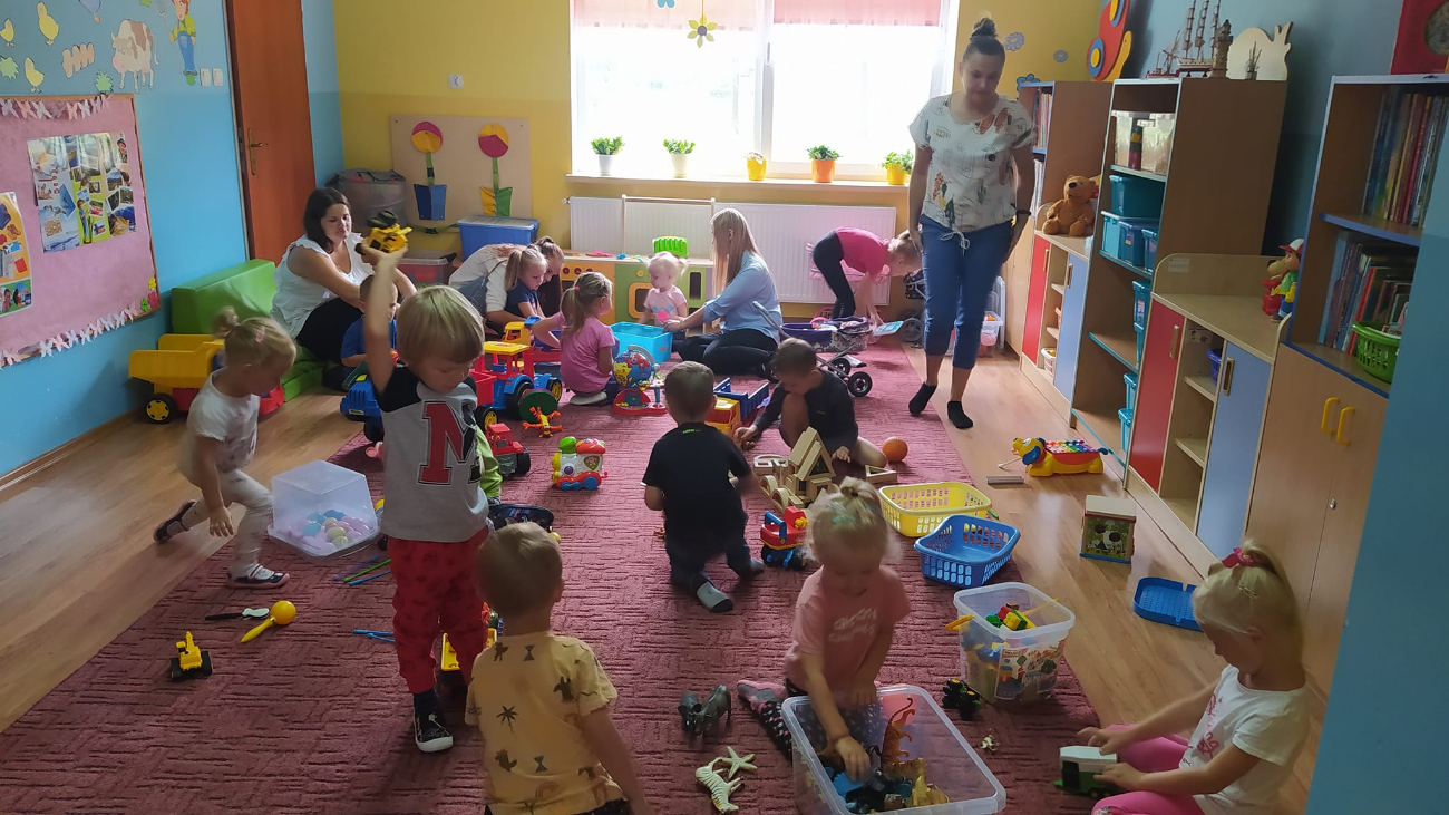 Dnia adaptacyjne w przedszkolu w Kotuni