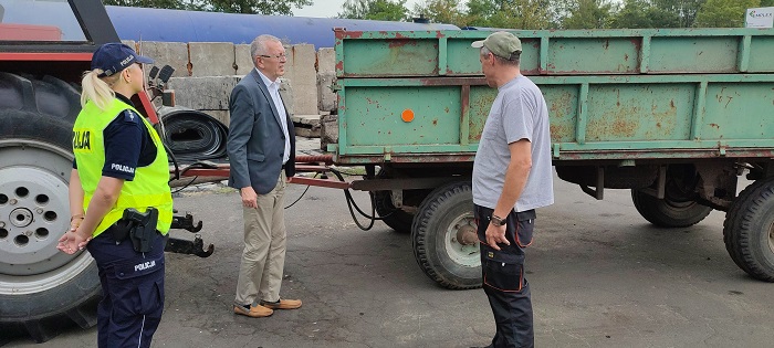 Policja i inspekcja pracy u rolników. Co robili?