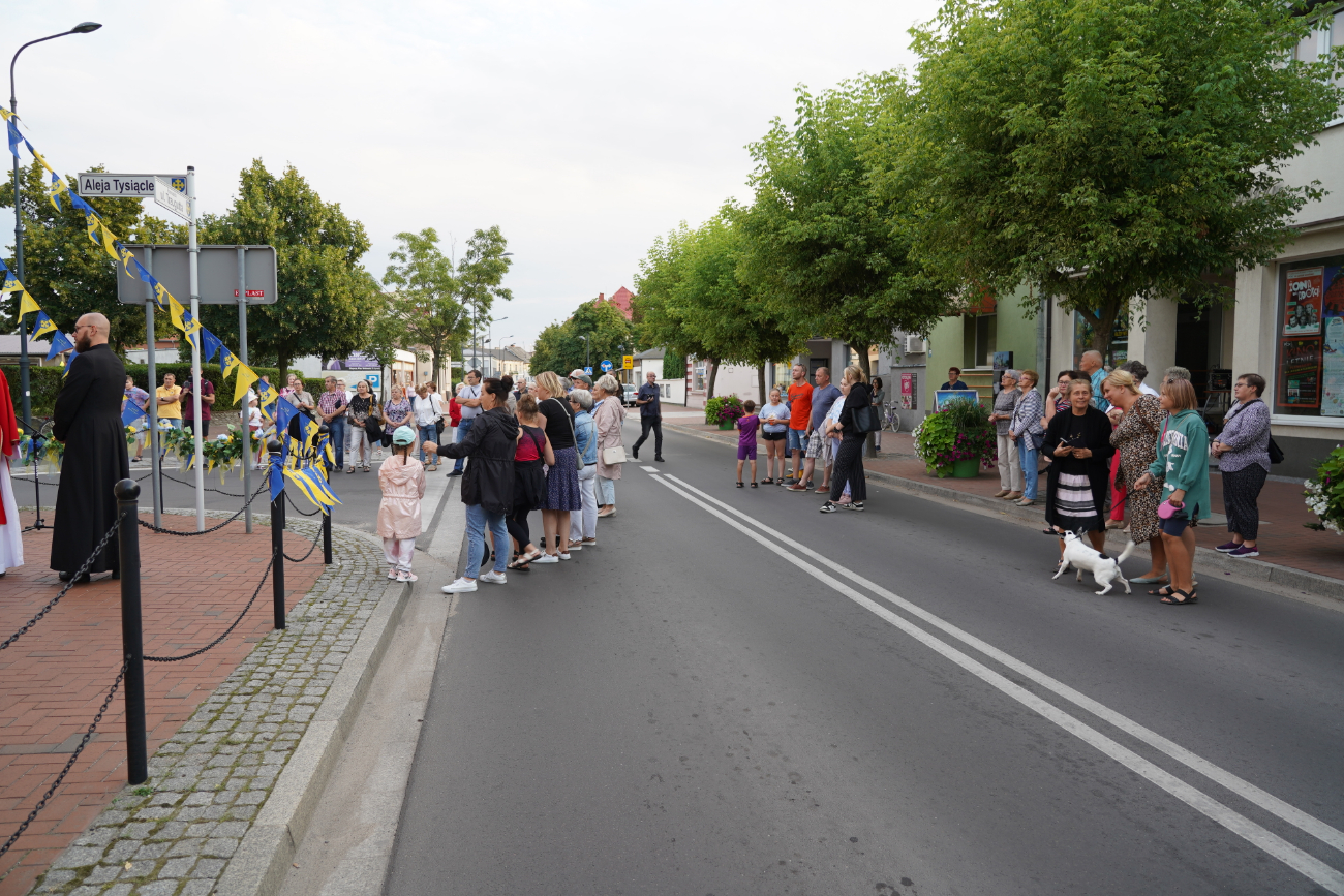 Spotkali się przy kolumnie św. Wawrzyńca ZDJĘCIA