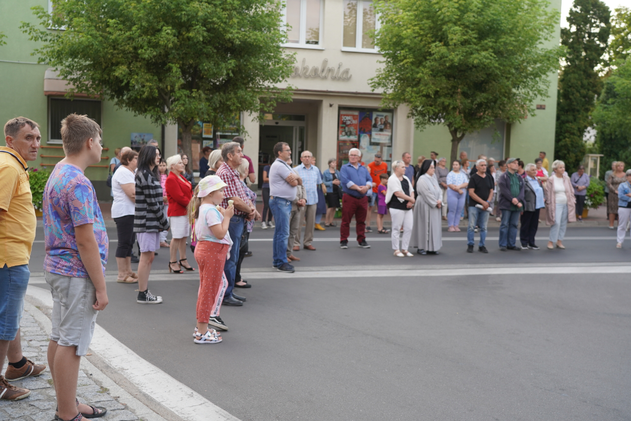 Spotkali się przy kolumnie św. Wawrzyńca ZDJĘCIA