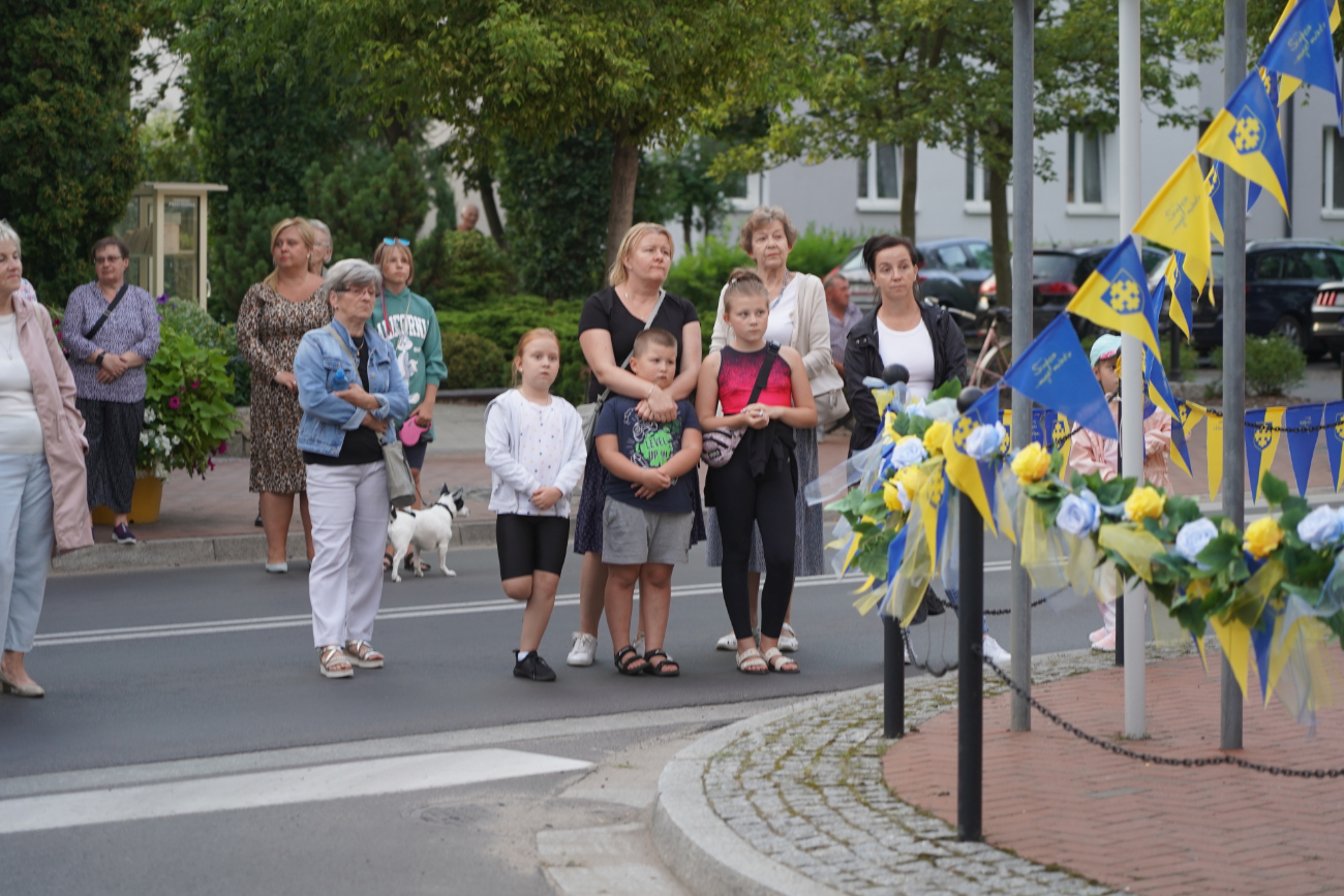Spotkali się przy kolumnie św. Wawrzyńca ZDJĘCIA