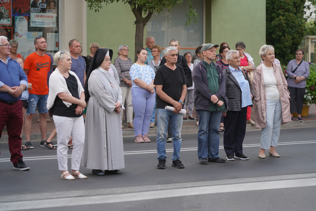Spotkali się przy kolumnie św. Wawrzyńca ZDJĘCIA