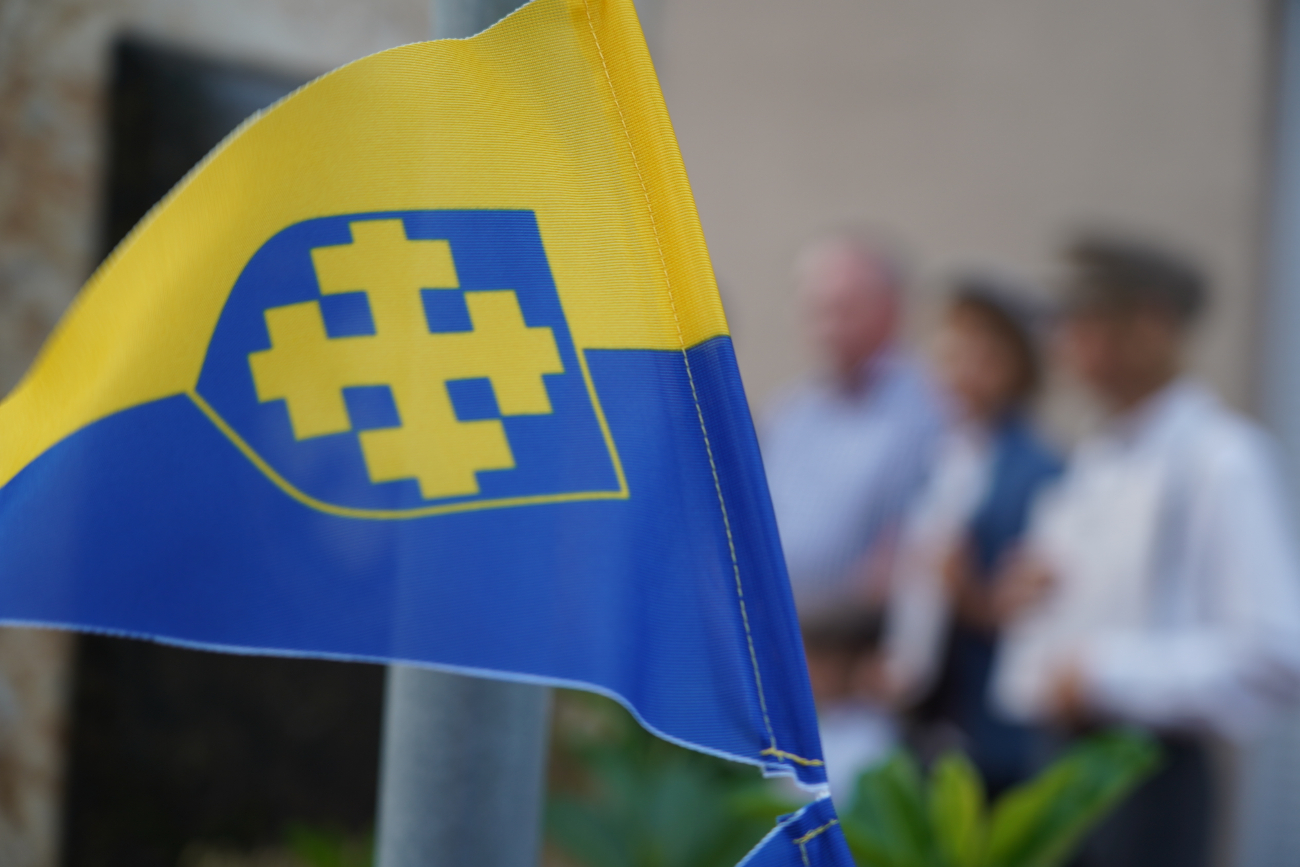 Spotkali się przy kolumnie św. Wawrzyńca ZDJĘCIA