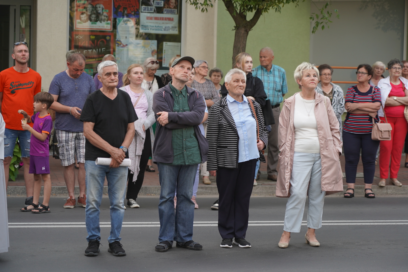 Spotkali się przy kolumnie św. Wawrzyńca ZDJĘCIA