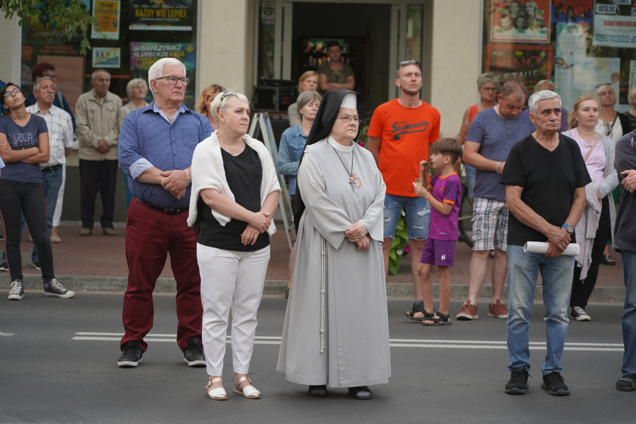 Spotkali się przy kolumnie św. Wawrzyńca ZDJĘCIA