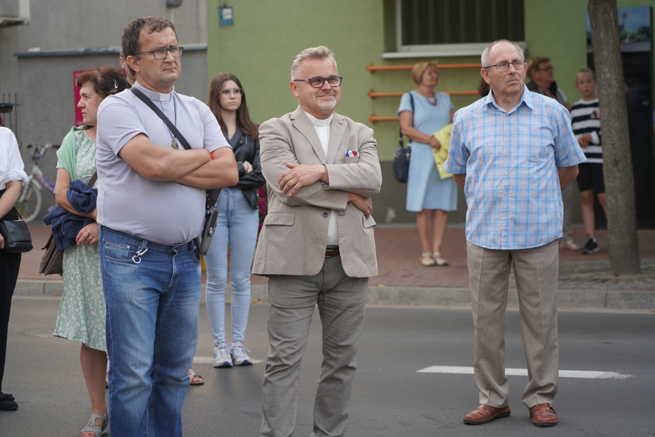 Spotkali się przy kolumnie św. Wawrzyńca ZDJĘCIA