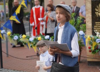 Spotkali się przy kolumnie św. Wawrzyńca ZDJĘCIA