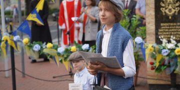 Spotkali się przy kolumnie św. Wawrzyńca ZDJĘCIA