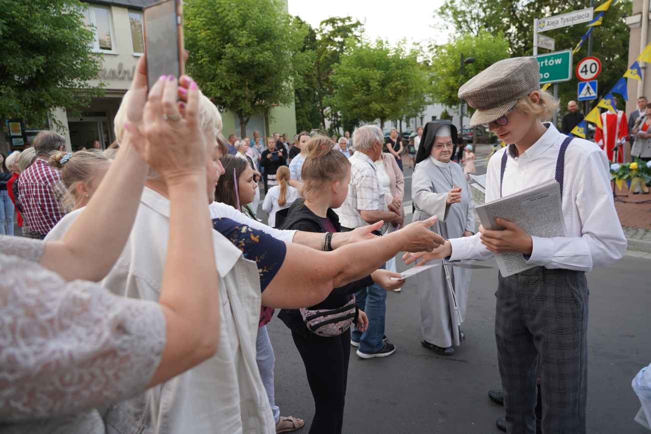 Spotkali się przy kolumnie św. Wawrzyńca ZDJĘCIA