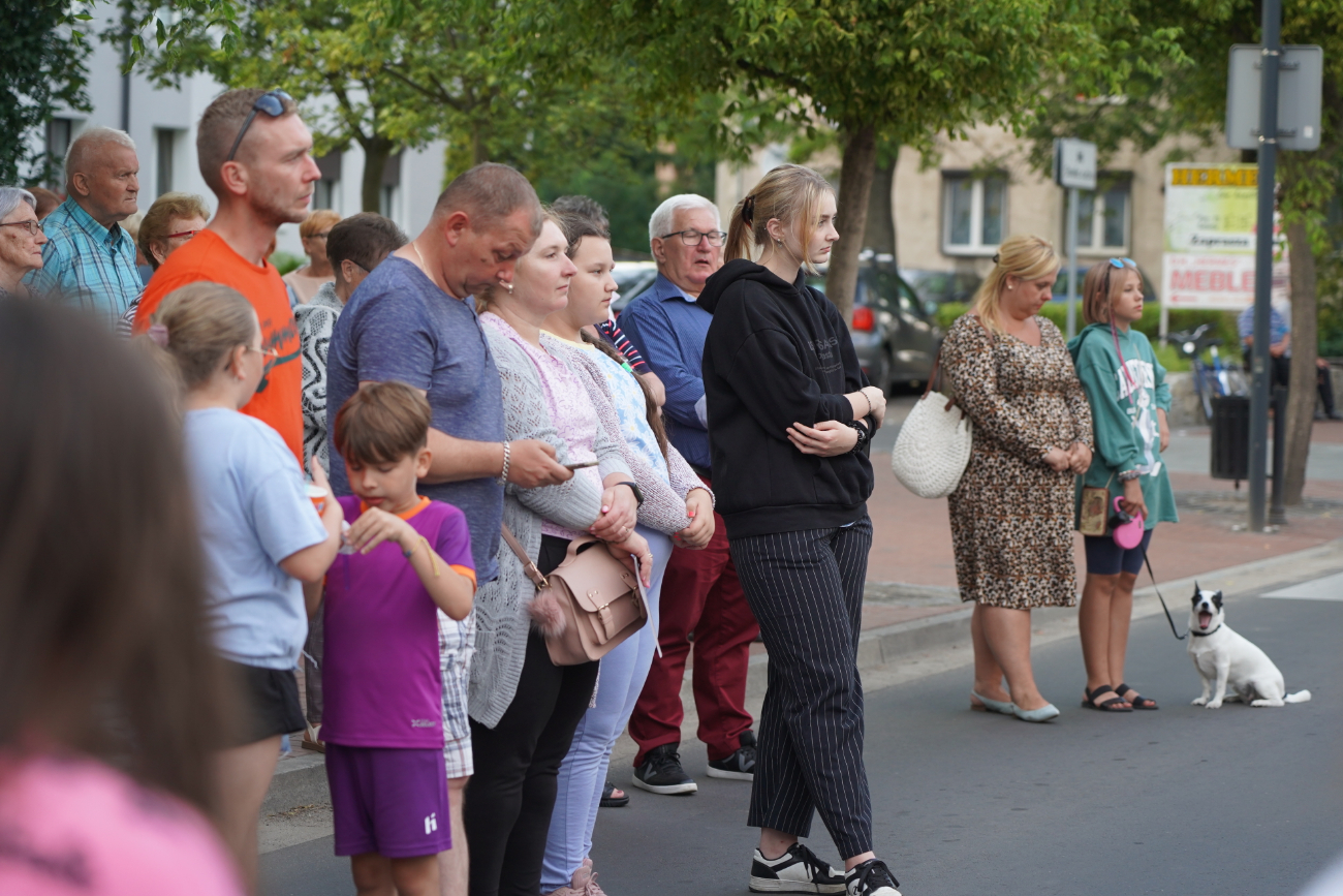 Spotkali się przy kolumnie św. Wawrzyńca ZDJĘCIA