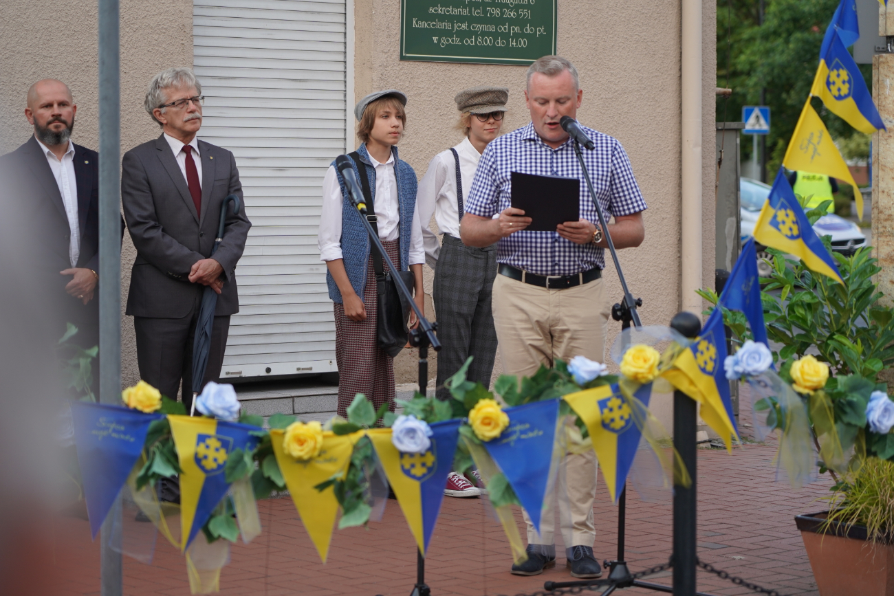 Spotkali się przy kolumnie św. Wawrzyńca ZDJĘCIA